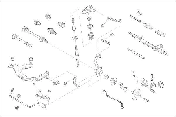 Подвеска колеса DELPHI QMJ I09G 1425092875 OE-AUDI-000008887-F