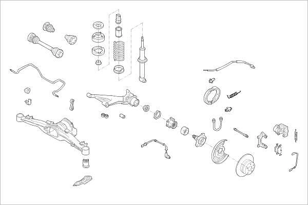 Подвеска колеса DELPHI 1425093068 QE A7VJ9 OE-BMW-000000238-R