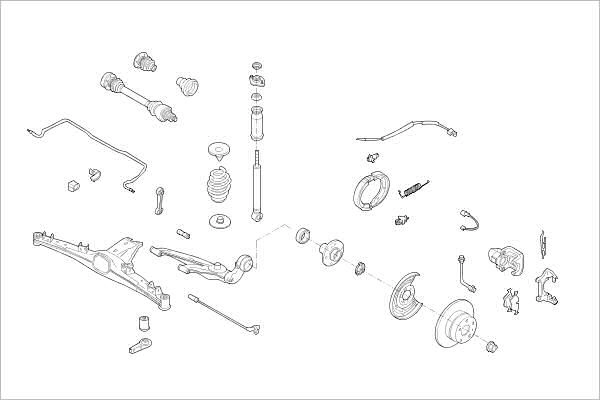 Подвеска колеса DELPHI OE-BMW-000008784-R TH2O8 Q6 1425093200