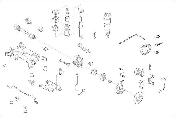 Подвеска колеса DELPHI OE-BMW-000014679-R ZRL 67 1425095552