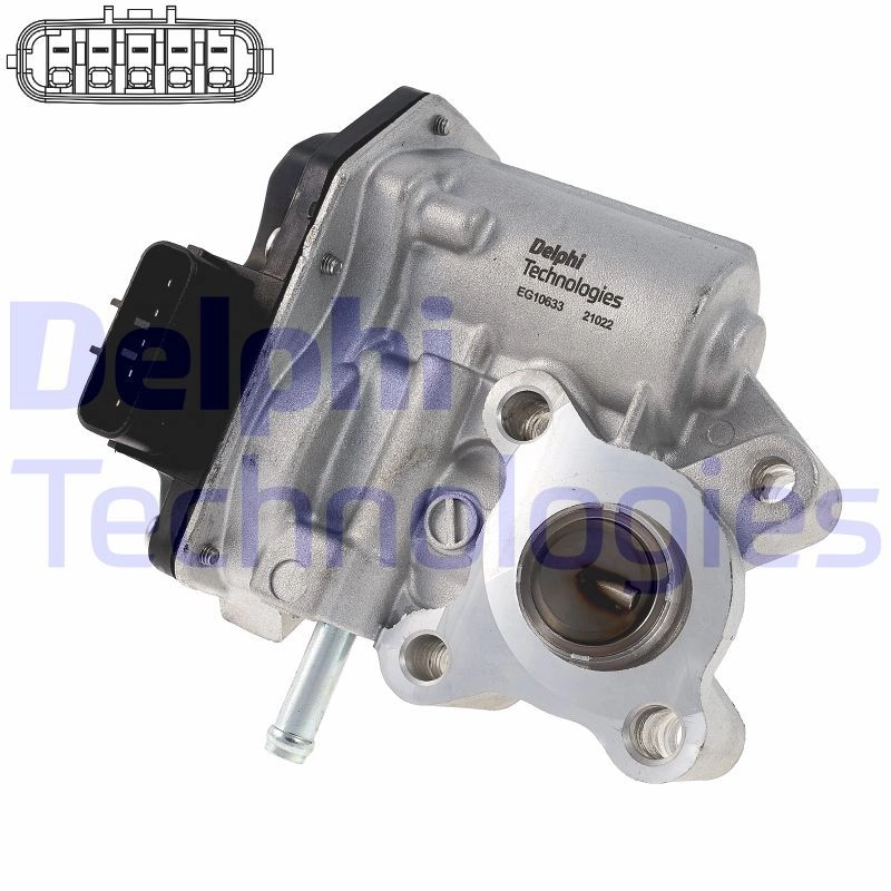Клапан EGR DELPHI EG10633-12B1 1440135045 KZH BN0
