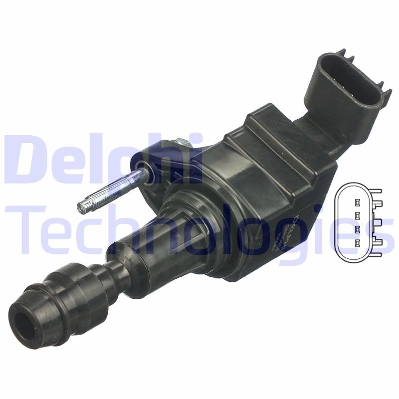 Катушка зажигания DELPHI 6131994 8MTEB GN10485-11B1 GN104 85 изображение 0