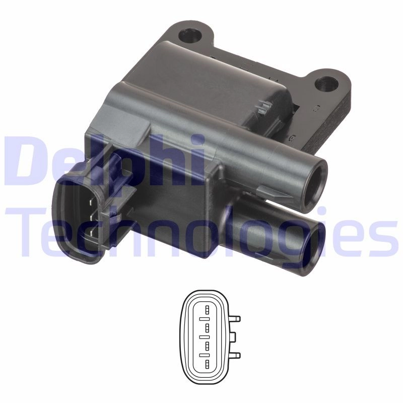 Катушка зажигания DELPHI G113 D GN10981-12B1 1440135093