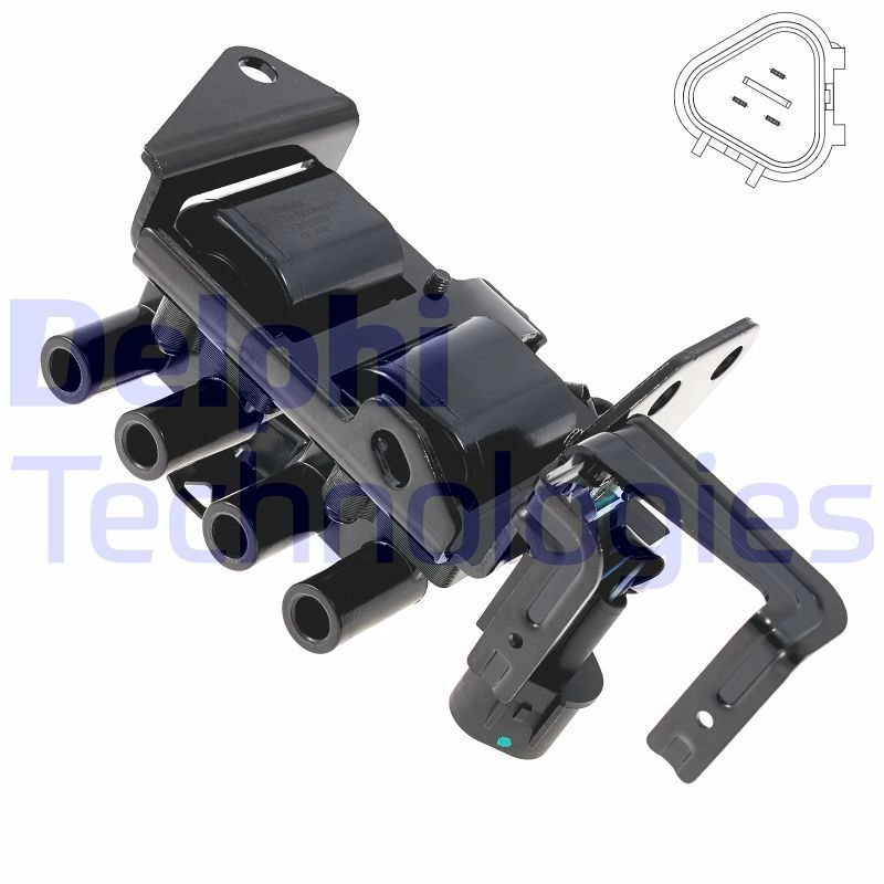 Катушка зажигания DELPHI GN11039-12B1 3QC2 T 1440135100 - Изображение 1