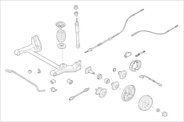 Подвеска колеса DELPHI OE-OPEL-000004741-R 5S2 XE7E 1425094595