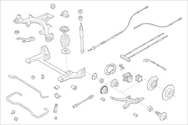 Подвеска колеса DELPHI C 9VGO 1425094721 OE-OPEL-000007189-R