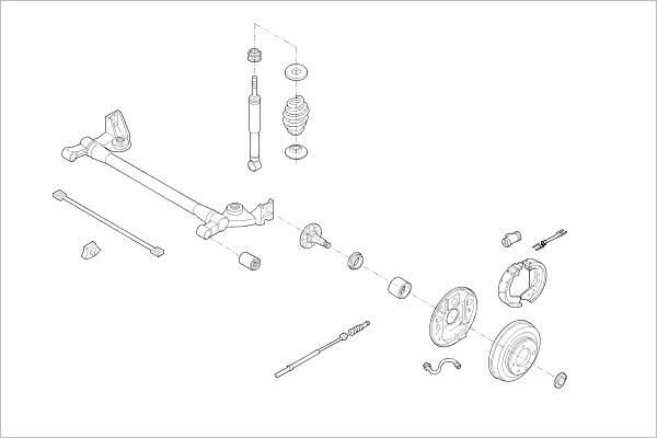 Подвеска колеса DELPHI 1425094919 OE-OPEL-000014913-R 3149 H