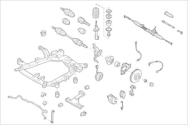 Подвеска колеса DELPHI CFTJRI D OE-OPEL-000015757-F 1425099949