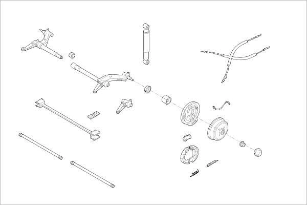 Подвеска колеса DELPHI 1425100354 O OCVJ OE-RENA-000011416-R