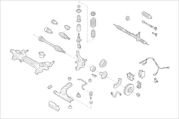 Подвеска колеса DELPHI OE-SEAT-000002916-F 1425100419 Y K98Z41