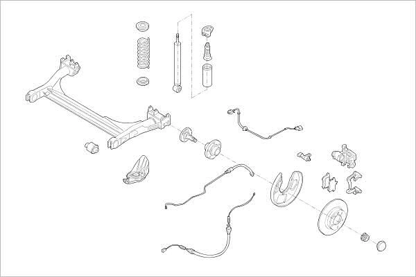 Подвеска колеса DELPHI D900 I 1425100560 OE-SKOD-000017456-R