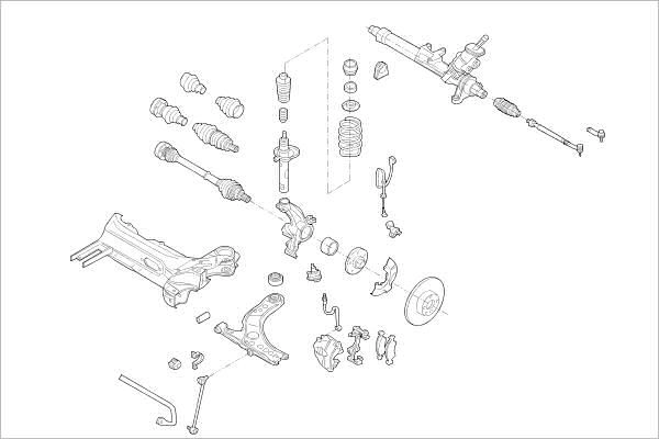 Подвеска колеса DELPHI OE-VW-000010944-F IF AO78 1425091060