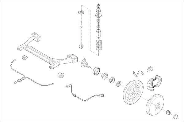 Подвеска колеса DELPHI ICFV 0SS OE-VW-000015410-R 1425091151