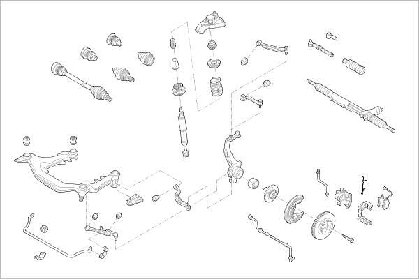 Подвеска колеса DELPHI W G14UQ OE-VW-000015787-F 1425091226
