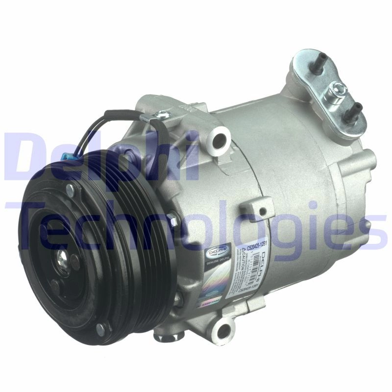 Компрессор кондиционера DELPHI CS20425-12B1 40Z VW 5012759972564 937476 - Изображение 1