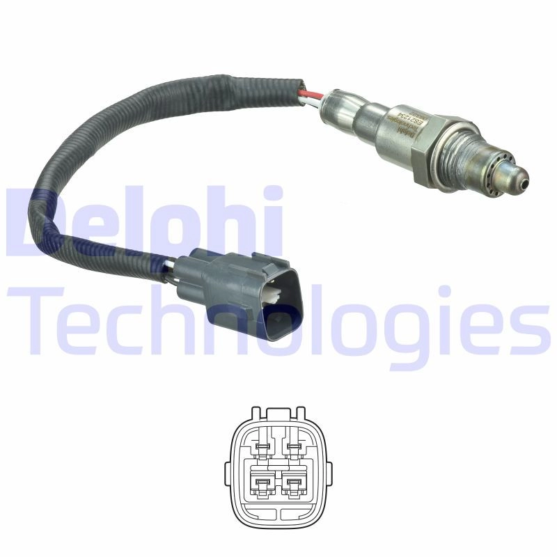 Лямбда зонд, кислородный датчик DELPHI ES21234-12B1 1440135741 C 9EE0H