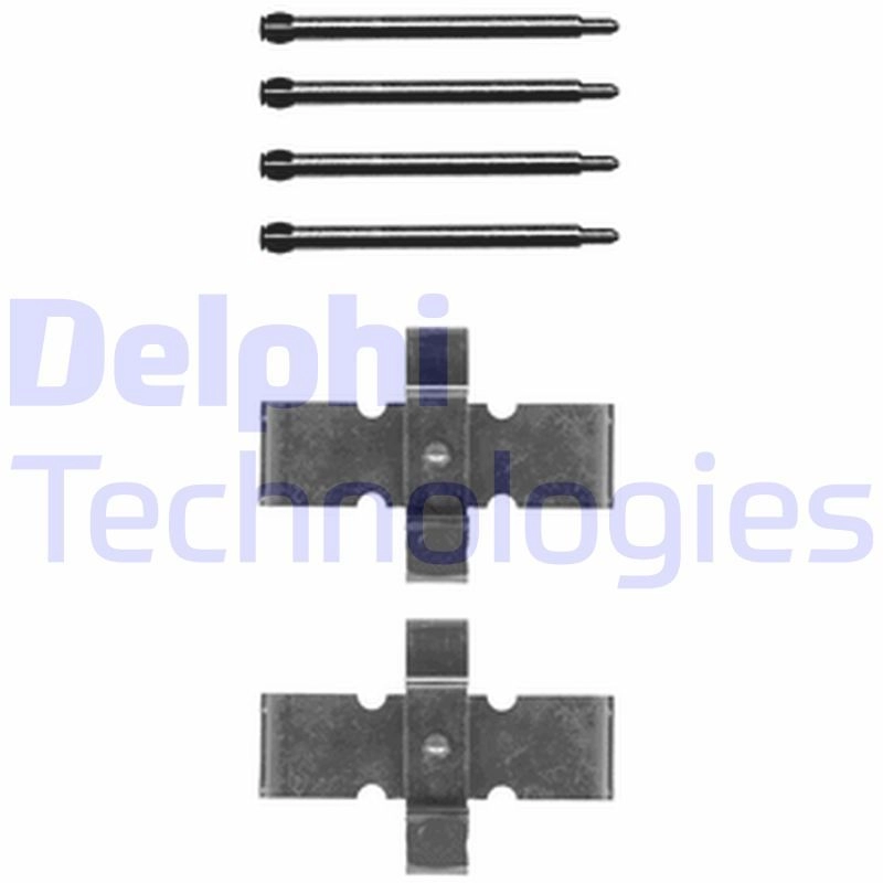 Ремкомплект колодок DELPHI LX0138 JU5U L 1423298294