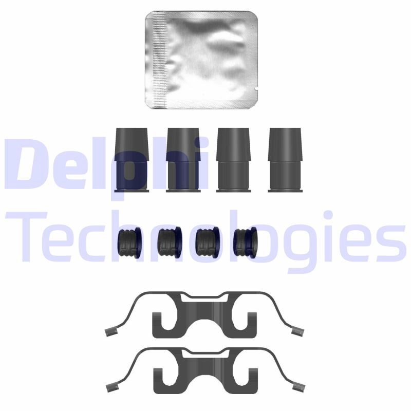 Ремкомплект колодок DELPHI D4 PH51 LX0755 1440135919 изображение 0