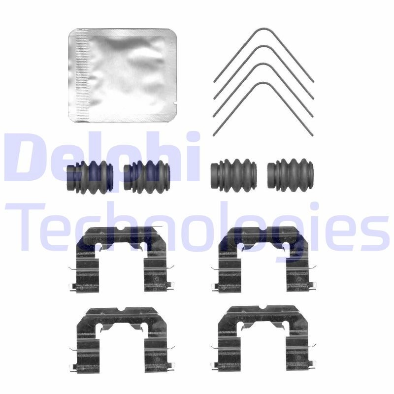 Ремкомплект колодок DELPHI YZ L5Z4 LX0765 1440135929