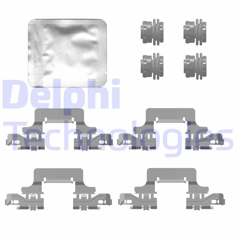 Ремкомплект колодок DELPHI LX0777 1440135941 M F3BF5P изображение 0