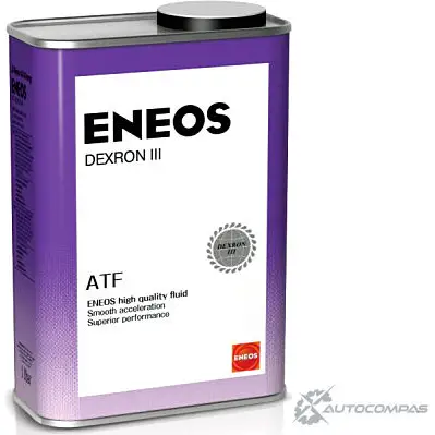 Трансмиссионное масло в акпп минеральное OIL1305 ENEOS ATF Dexron 3, ATF Dexron 3, 1 л ENEOS 1436772611 P UH39DU OIL1305 изображение 0