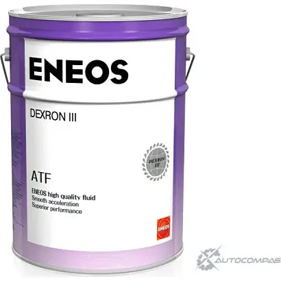 Трансмиссионное масло в акпп минеральное OIL1308 ENEOS ATF Dexron 3, ATF Dexron 3, 20 л ENEOS 1436772612 OIL1308 NXIY6 T изображение 0