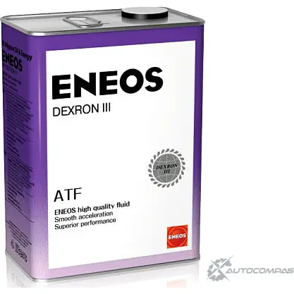 Трансмиссионное масло в акпп минеральное OIL1309 ENEOS ATF Dexron 3, ATF Dexron 3, 4 л ENEOS NK04R D 1436772607 OIL1309 изображение 0