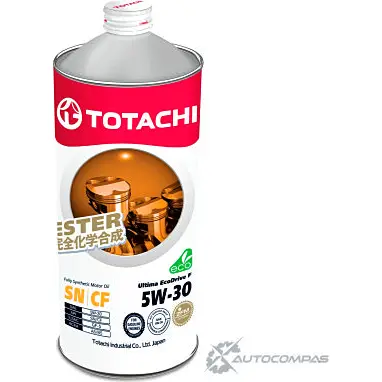 Моторное масло синтетическое TOTACHI Ultima EcoDrive F 5W-30, 1 л TOTACHI 8 FLOFQ9 1436772719 4562374690950 изображение 0