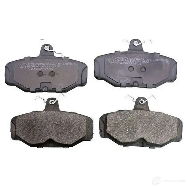Тормозные колодки, комплект DENCKERMANN 1664790 5901225710024 OD97M X b110236