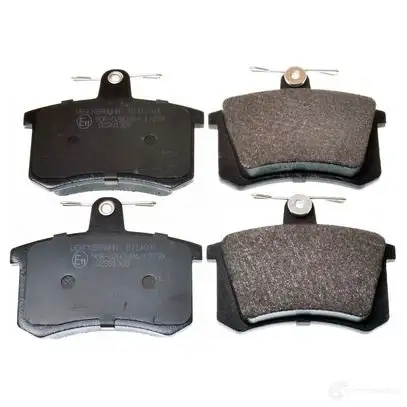 Тормозные колодки, комплект DENCKERMANN 1665184 Z F43W b111091 5901225773067 изображение 0