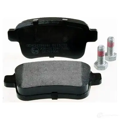 Тормозные колодки, комплект DENCKERMANN RH597 Z 5901225754592 b111020 1665114