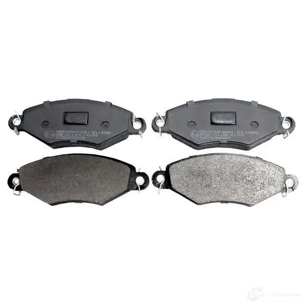 Тормозные колодки, комплект DENCKERMANN 1664876 b110596 BR49W V 5901225710864 изображение 0