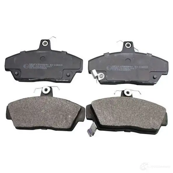 Тормозные колодки, комплект DENCKERMANN FPE S4 b110664 5901225711106 1664901 изображение 0