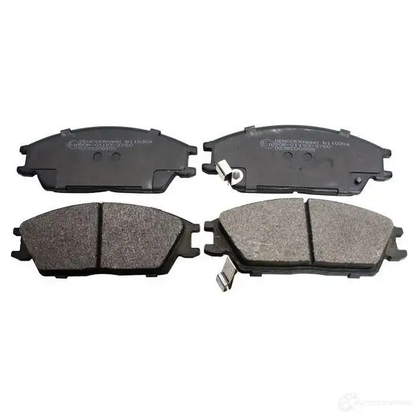 Тормозные колодки, комплект DENCKERMANN b110304 J2P AU 1664817 5901225710277 изображение 0