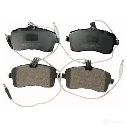 Тормозные колодки, комплект DENCKERMANN b110922 5901225712240 Z MZGO 1665019