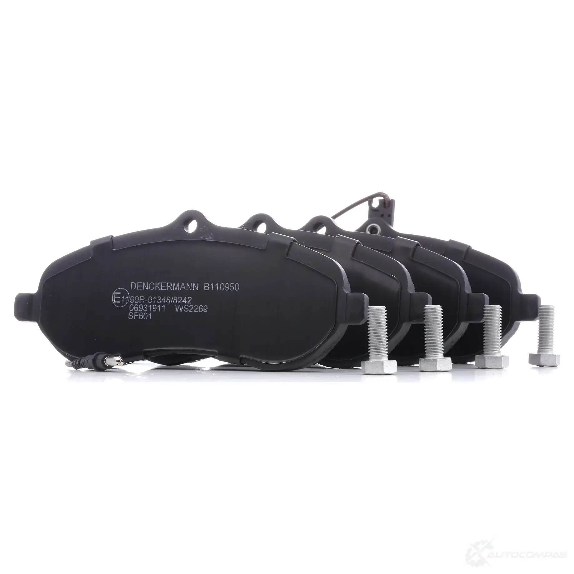 Тормозные колодки, комплект DENCKERMANN BF4S V b110950 1665046 5901225727497 - Изображение 1