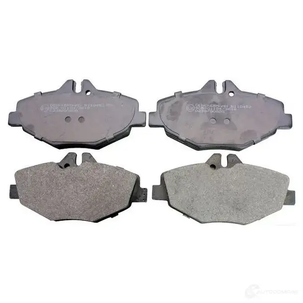 Тормозные колодки, комплект DENCKERMANN 5901225710482 b110452 1664838 A OXCA