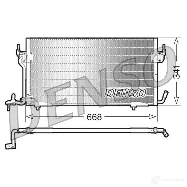 Радиатор кондиционера DENSO DCN21011 8717613455234 3FR KO 804531 изображение 0