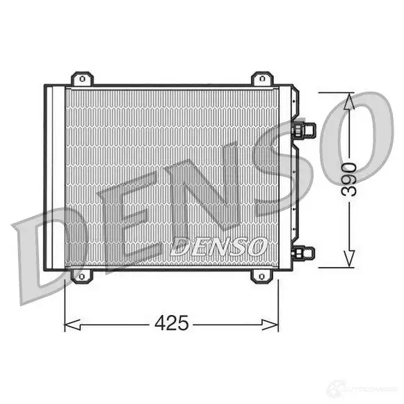 Радиатор кондиционера DENSO 8717613455319 804544 3J HR5 DCN23004 изображение 0