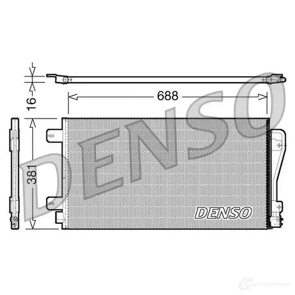 Радиатор кондиционера DENSO 804553 8717613479742 DCN23014 EYPZ O изображение 0