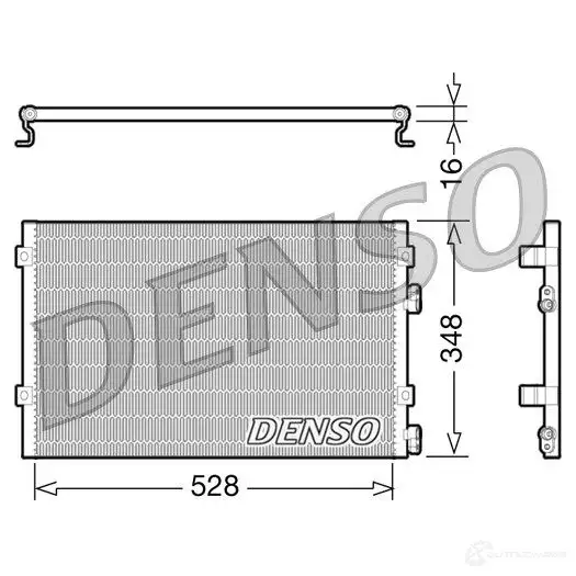 Радиатор кондиционера DENSO 8717613485262 804328 DCN06004 E UZR4WE изображение 0