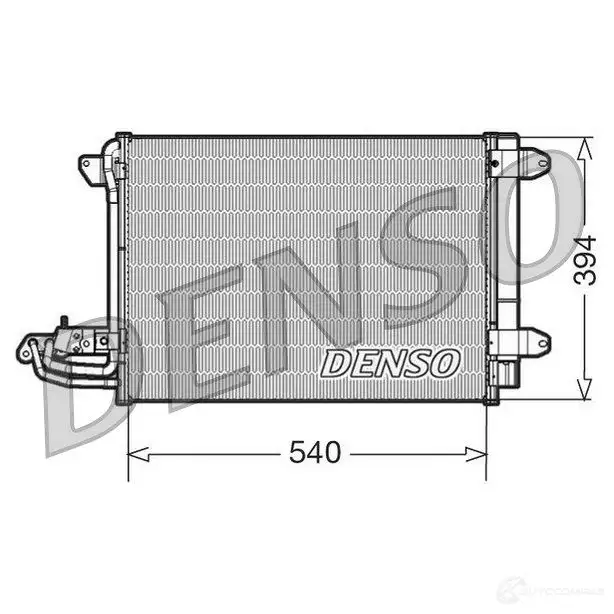 Радиатор кондиционера DENSO 804583 8717613454886 W 2LCDPM DCN32001 изображение 0