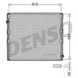 Радиатор кондиционера DENSO 804703 BVM F3HO 8717613480564 DCN50020