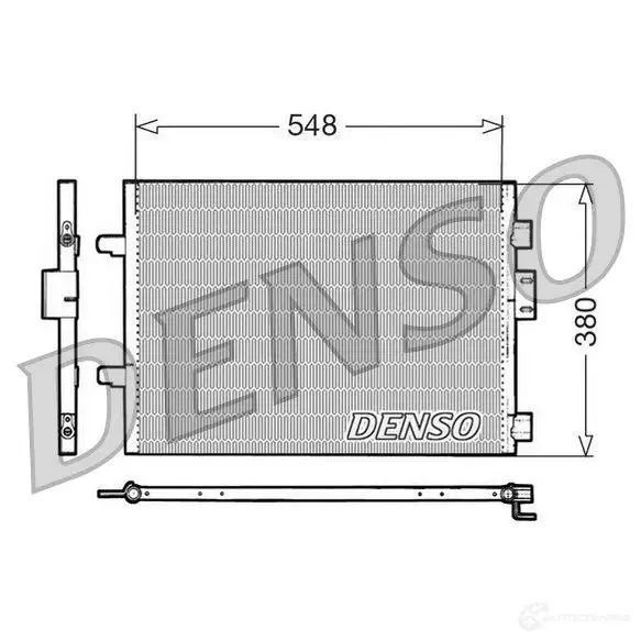 Радиатор кондиционера DENSO DCN23007 8717613455333 804546 IUGO XVW изображение 0
