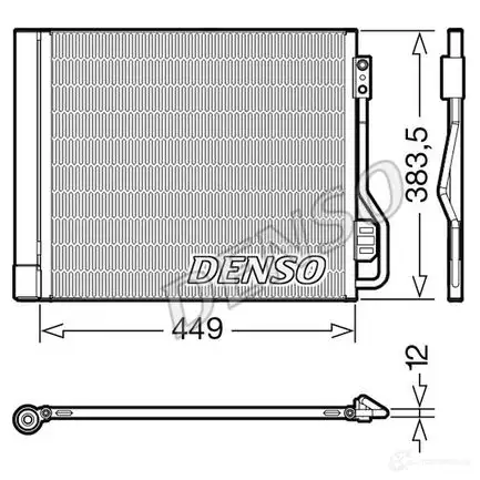 Радиатор кондиционера DENSO ES D4PQ 1437345781 DCN16002 изображение 0