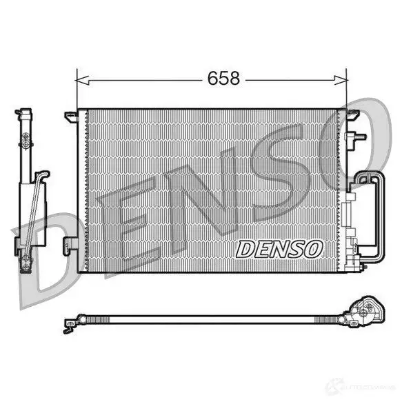Радиатор кондиционера DENSO 804515 8717613454800 T CYSX DCN20032 изображение 0