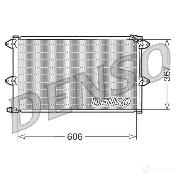 Радиатор кондиционера DENSO 8717613454831 2UR9 JJ DCN27001 804578