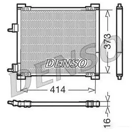 Радиатор кондиционера DENSO DCN10015 1EM KLQ 804417 8717613456408