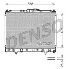 Радиатор охлаждения двигателя DENSO 8717613483695 AH3 JKK DRM45006 719271336 изображение 0