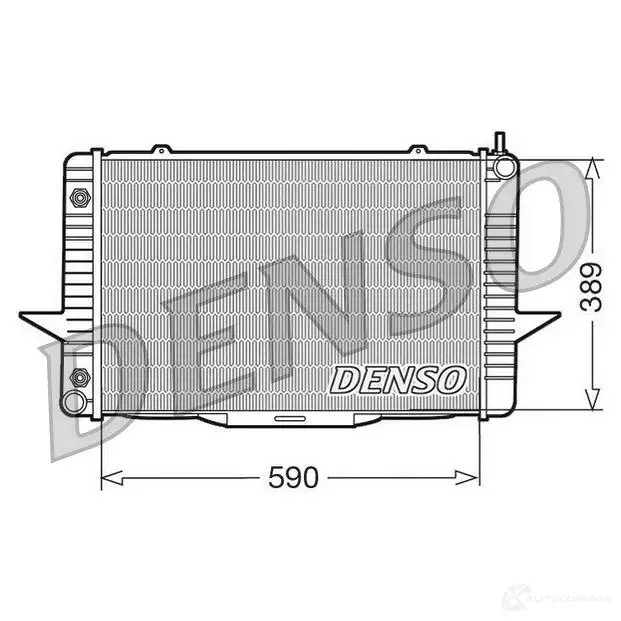 Радиатор охлаждения двигателя DENSO 8717613474761 807793 DRM33067 S M9RUQW изображение 0